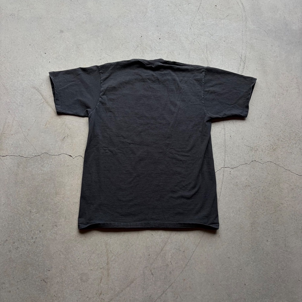 Vintage Montana Grizzly Bear Graphic T Shirt Mens Large Faded Black Roaring Bear - Picture 3 of 6